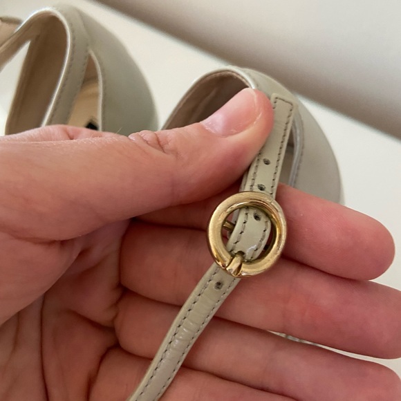 Rare! BALLY t-strap block heels size 7.5 - Picture 10 of 10